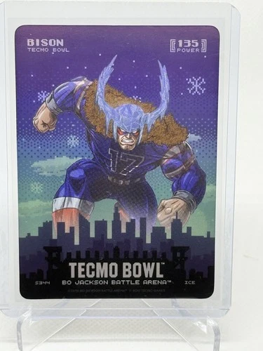 BISON Ice Skyline Bo Jackson Battle Arena Tecmo Josh Allen