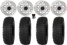 System 3 SB-7 15" Wheels Machined (5+2) 33" Roctane ST Tires Ranger XP 9/1K