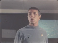 Star Trek TOS 35mm Film Clip The Cage SPOCK on Bridge Leonard Nimoy 1.0.264