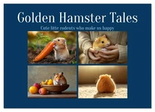 Golden Hamster Tales (Monthly Wall Calendar 2026 11.7 x 16.5 (open)), CALVENDO 1