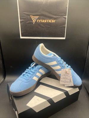 Size 7.5 Men - Adidas VL Court 2.0 Semi Blue Burst