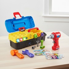 Multicolor Drill and Learn Toolbox for Ages 2-5: Discover Learning Through Play