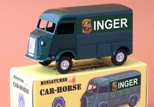 Car-Horse Citroen type H hy tub machine a coudre Singer stock style Dinky JRD