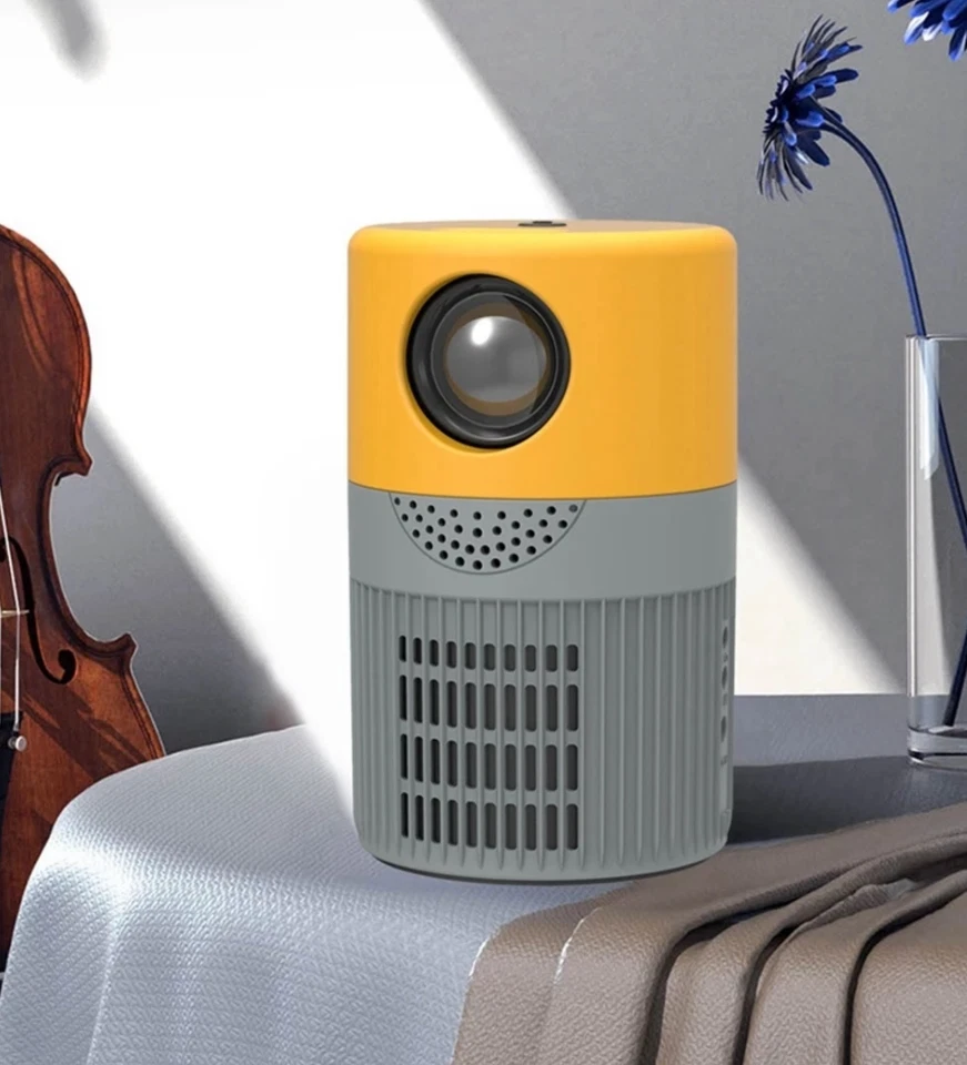 Portable Home Theater Mini Projector LED 1080P WiFi - FREE HDMI CABLE and STAND - Image 3 of 4