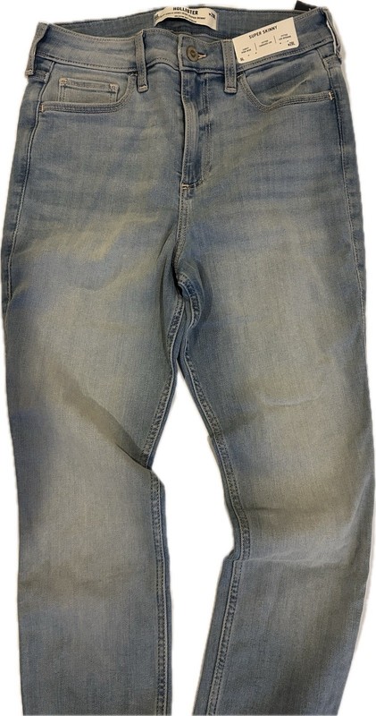 Hollister Women's Curvy High Rise Super Skinny Jeans 6L W28