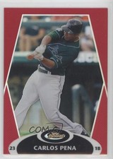 2008 Topps Finest Red Refractor 13/25 Carlos Pena #26 3kd