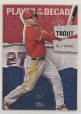 2020 Topps Topps Player of the Decade Mike Trout #MT-15 5m0