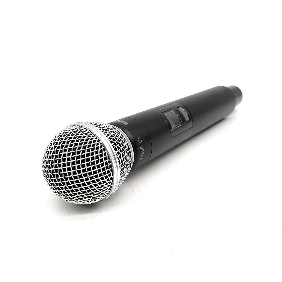 For Shure GLXD4 Wireless Microphone + SM58 Dual Handheld Vocal Microphones Mic - image 2 of 4
