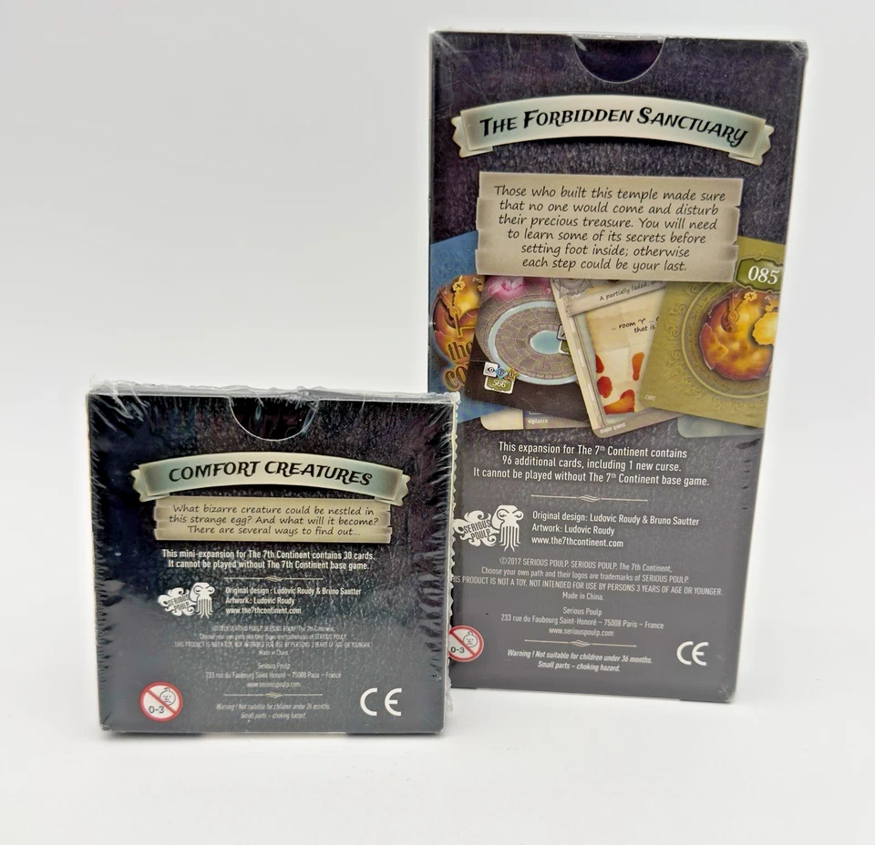 The 7th Continent Expansion The Forbidden Sanctuary & Comfort Creatures - NEW - Image 4 of 4