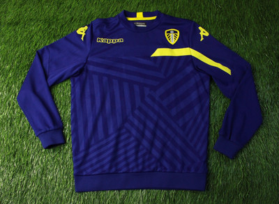 LEEDS UNITED 2015/2016 FOOTBALL MEN SWEATSHIRT TRAINING KAPPA ORIGINAL SIZE S