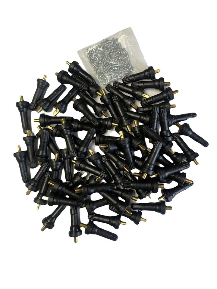 Kit de reconstrucción de goma de vástago de válvula 50/100/200/500 TPMS para presión de neumáticos Vqhhhwilipyh Foto 2 de 4