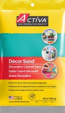 ACTIVA Decor Sand, 28oz - Turquoise,Sand Art