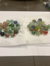 Vintage Marbles Lot Of 40 From The1950s-60s Great Condition