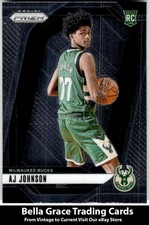 2024-25 Panini Prizm AJ Johnson #251 Milwaukee Bucks Rookie NBA Basketball