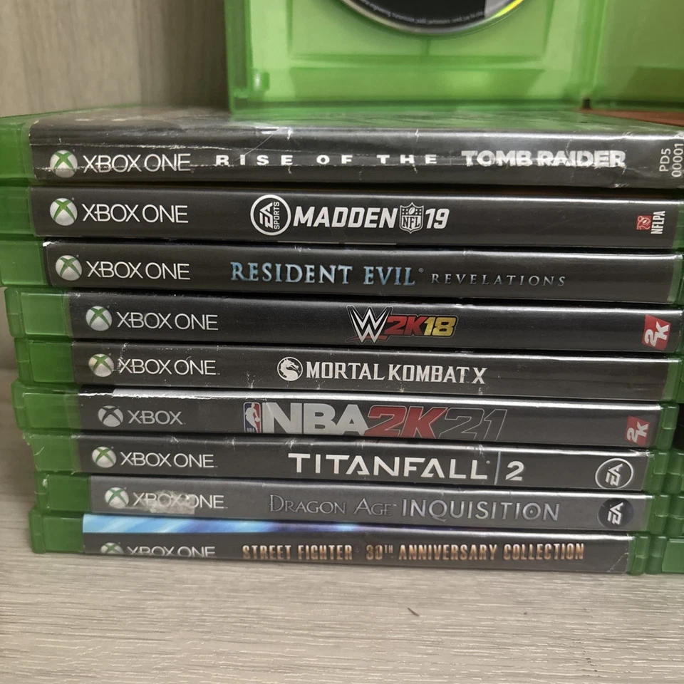 XBOX One Games Bundle Of 19 Games W2K18, Batman, Call Of Duty, Mortal Kombat - Image 2 of 4