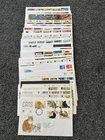 Job Lot of 48 UK GB First Day Covers & Covers FDC's 1991 - 2000 Lot #O68