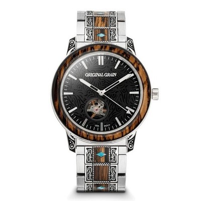BRAND NEW ORIGINAL GRAIN THE WRANGLER AMERICAN AUTOMATIC 44MM MEN WATCH USA MOVT