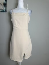 HYFVE Sexy Party Must Have Mini Dress Size Large Cream 