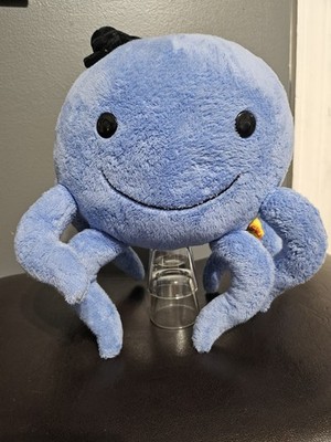 Rare!!  2002 Nickelodeon Oswald the Octopus Plush Nick Jr. Gund Viacom *Clean*