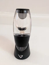 Vinturi Essential Red Wine Black Aerator Decanter with Stand