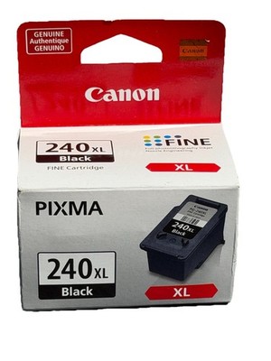 Genuine Canon PIXMA 240 XL Fine Black Ink Cartridge New Sealed
