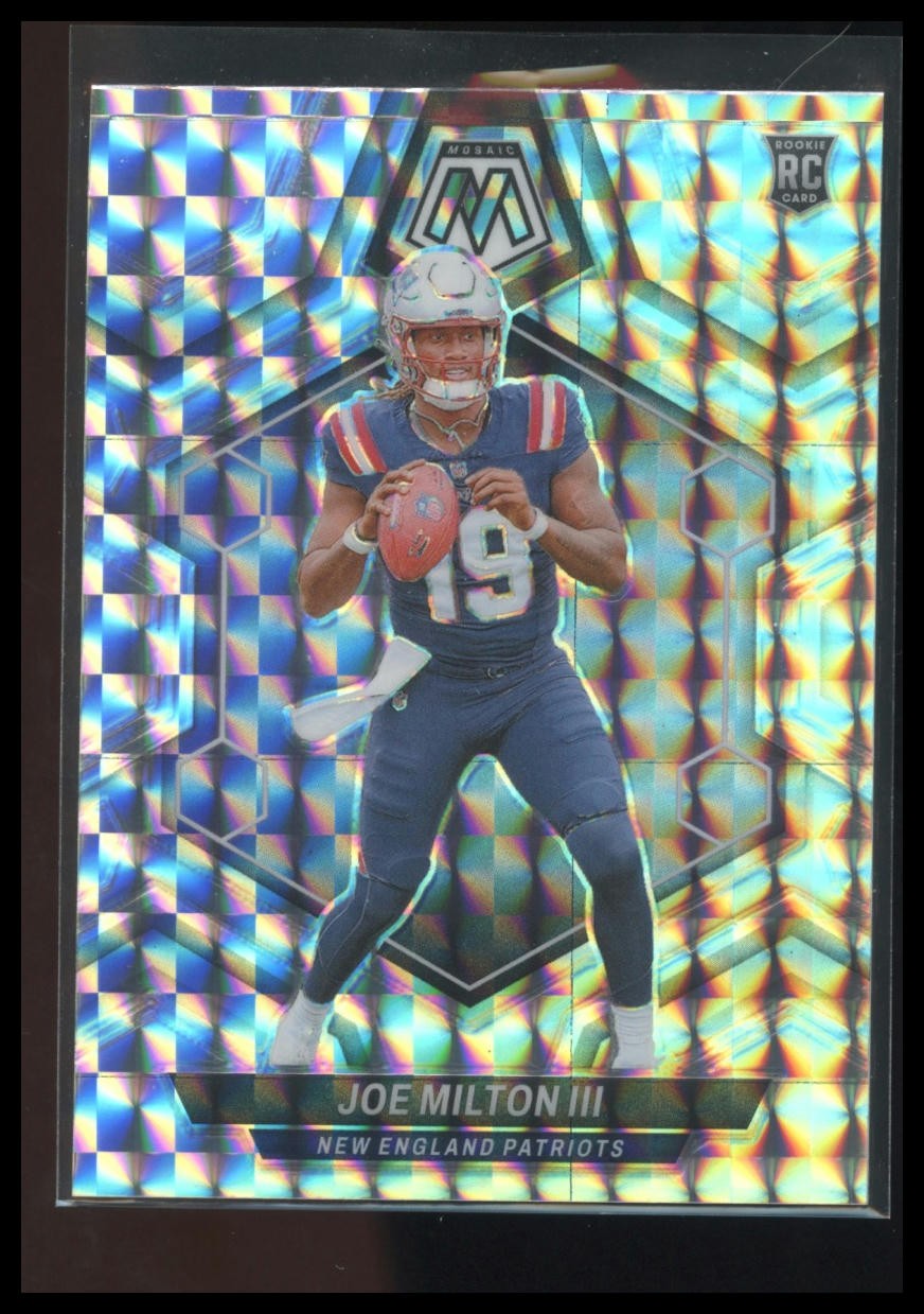 2024 Panini Mosaic Joe Milton III #397 #397 Silver Prizm Rookie