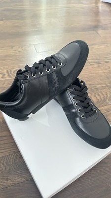 Dolce and Gabbana Mens Lace Up Sneakers Shoes CS090 Black  display picture 1