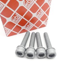 4X FEBI 48817 Bremssattel Schrauben Satz hinten passend für VW Golf 5 6 1K1 5K1