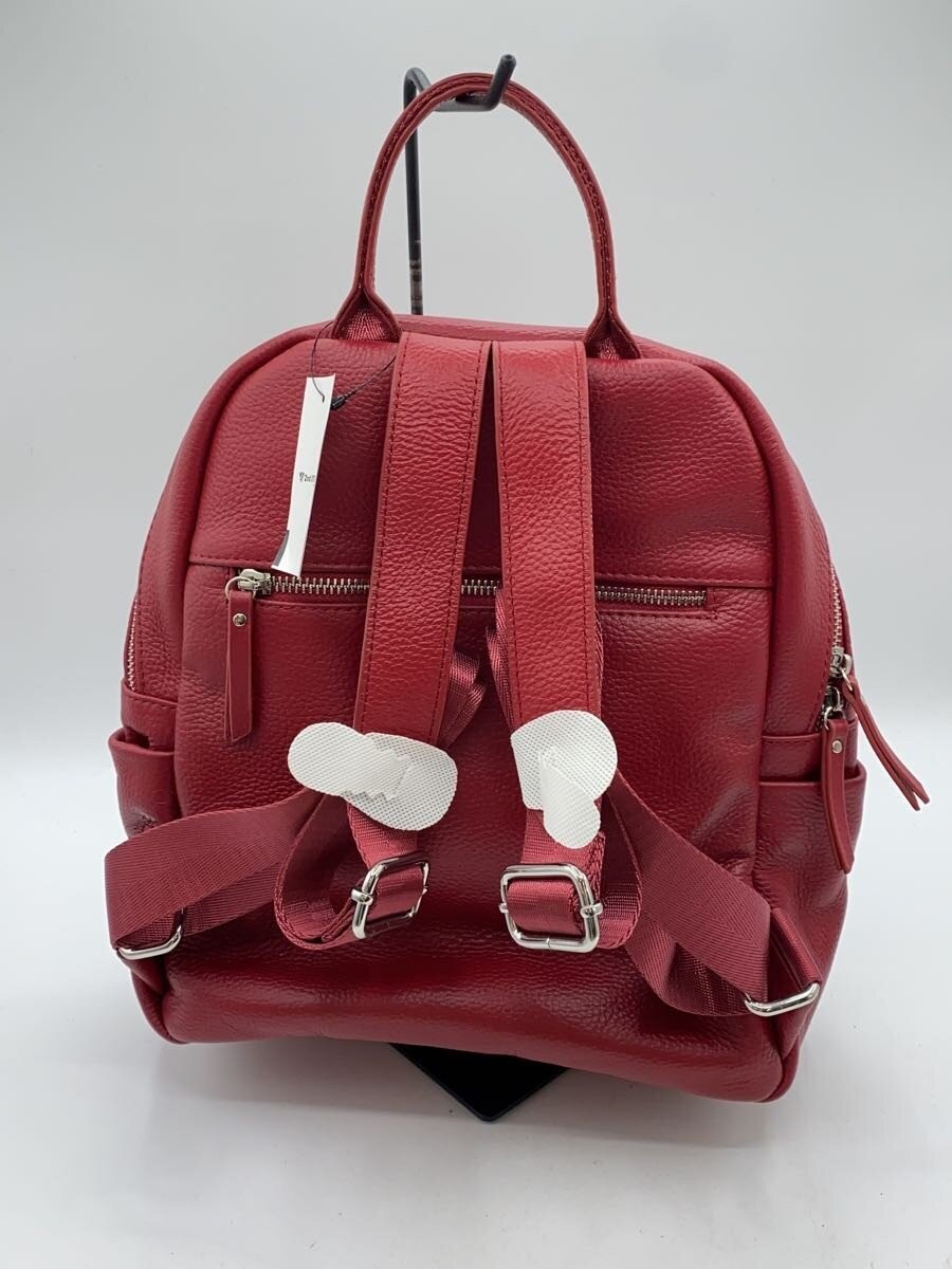 BARCOS Backpack Leather RED - image 3