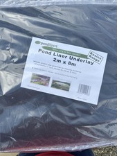 PondXpert Pond Liner Underlay 2m X 8m - New And Sealed