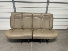 2008-2026 Chevrolet Express 12 - 15 Passenger Van Last Row Seat Seats Tan Vinyl