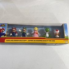 NEW Nintendo Super Mario Friends Multipack 5 Figures 2"-3" Tall by Jakks Pacific
