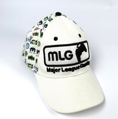 Vtg 2009 MLG Major League Gaming Official Fitted Hat Cap Esports w/ Team Logos