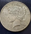1927 $1 Peace Silver Dollar 90% USA