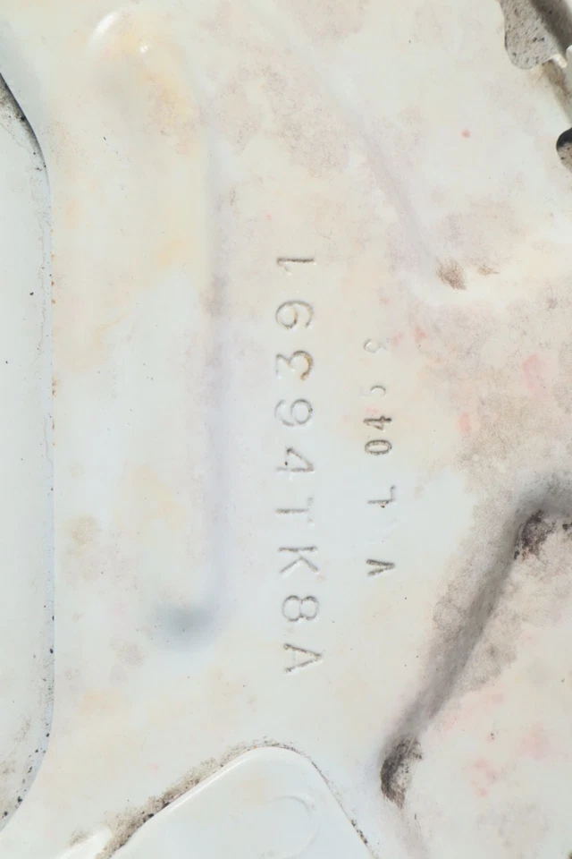 2011-2017 HONDA ODYSSEY TAMPA DA PORTA DO TANQUE DE COMBUSTÍVEL GASOLINA TAMPA BRANCA FABRICANTE DE EQUIPAMENTO ORIGINAL - Imagem 4 de 4