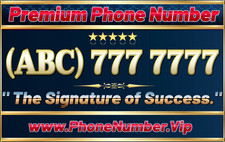 Premium Phone Number , Fancy Phone Number , Vip Phone Number