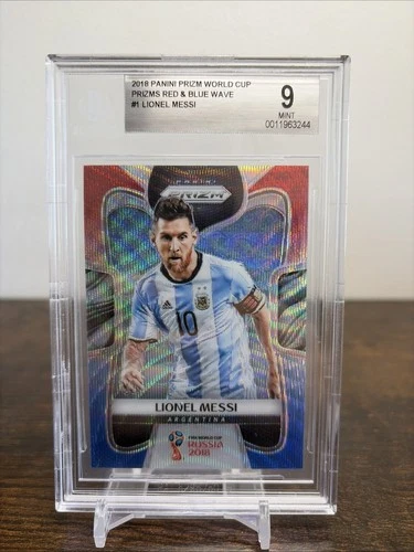 World Cup Lionel Messi 2018 Panini Prizm World Cup Lionel Messi #1 Blue