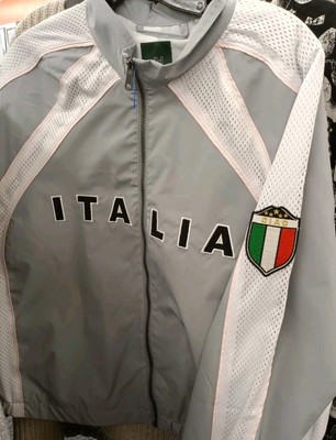 Italy Wind Breaker Sport Jacket  By Wild Fable Size Large Unisex Men 
