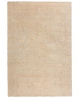 Teppich Rechteckig 200 X 300 Cm Beige Getuftet Shaggy Hochflor Modern Demre