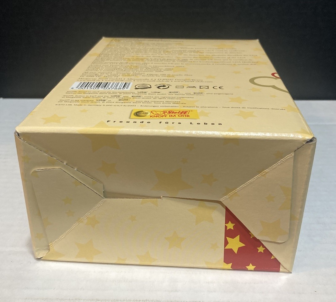 Vintage 2004 Steiff Mohair Yellowhammer Ornament Limited Edition #388/5000