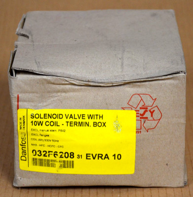 DANFOSS Solenoid valve EVR 10 Magnetventil 032F6208 NEU OVP
