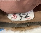 Vintage Women's Brown Caramel Mink Fur Trim Hat — photo 5