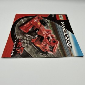 LEGO RACERS 8142 Ferrari 248 F1 1:24 Instruction Manual Only. No Lego pieces.