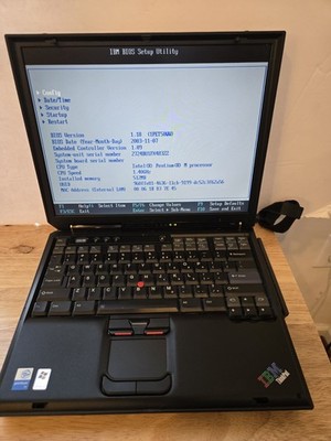 パソコンデスク IBM thinkpad r40e Vintage IBM ThinkPad R40e Laptop – Classic Windows XP System | eBay