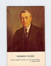 Postcard Woodrow Wilson