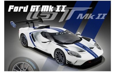 New GT Spirit 1:18 Scale Resin 2020 Ford GT MKII Track US040