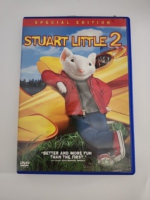 Stuart Little 2 DVD -  2002 - Geena Davis - Hugh Laurie - Good