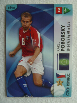 GOAAAL! 2006 FIFA World Cup Germany Panini - Karel Poborsky (Czech Republic)