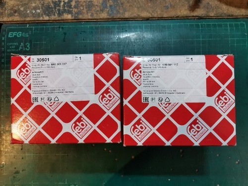 1 Pair Febi Bilstein 30501 Rear Axle Beam Kingpins / Stub Axles For VW/Audi