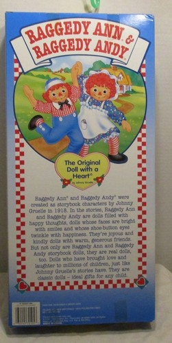 Vintage 18" Raggedy Ann Doll 1996 80th Anniversary Original Doll with Heart NEW - Picture 5 of 6